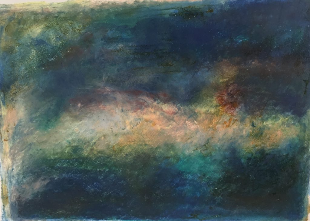 Solstice au matin
Pastel gras - 2005