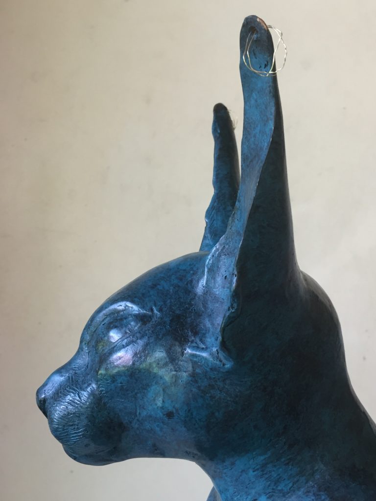 Bastet - Bronze bleu lazuli 2019