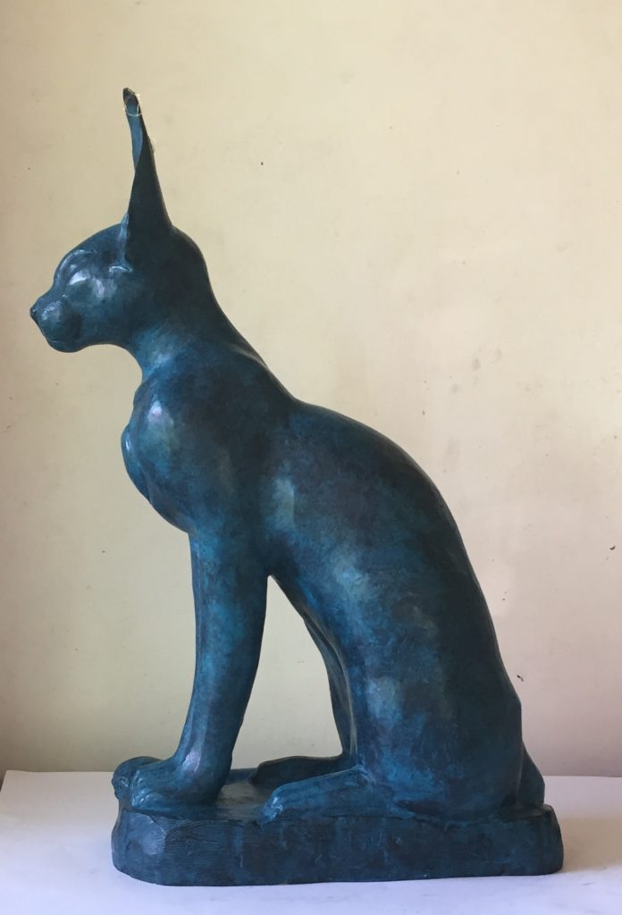 Bastet - Bronze bleu lazuli 2019